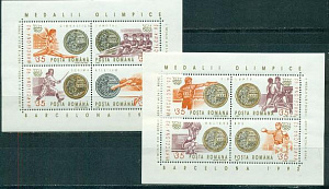 Румыния, 1992, Медалисты, Олимпиада, 2 блока